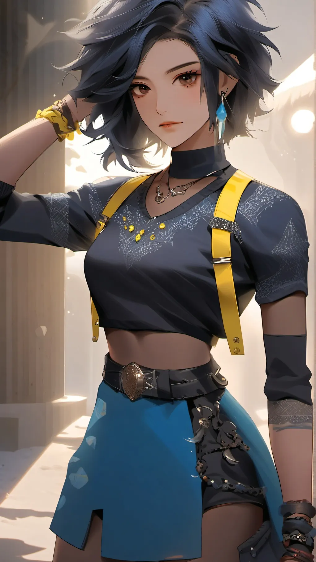 ai character: lily Cipher background