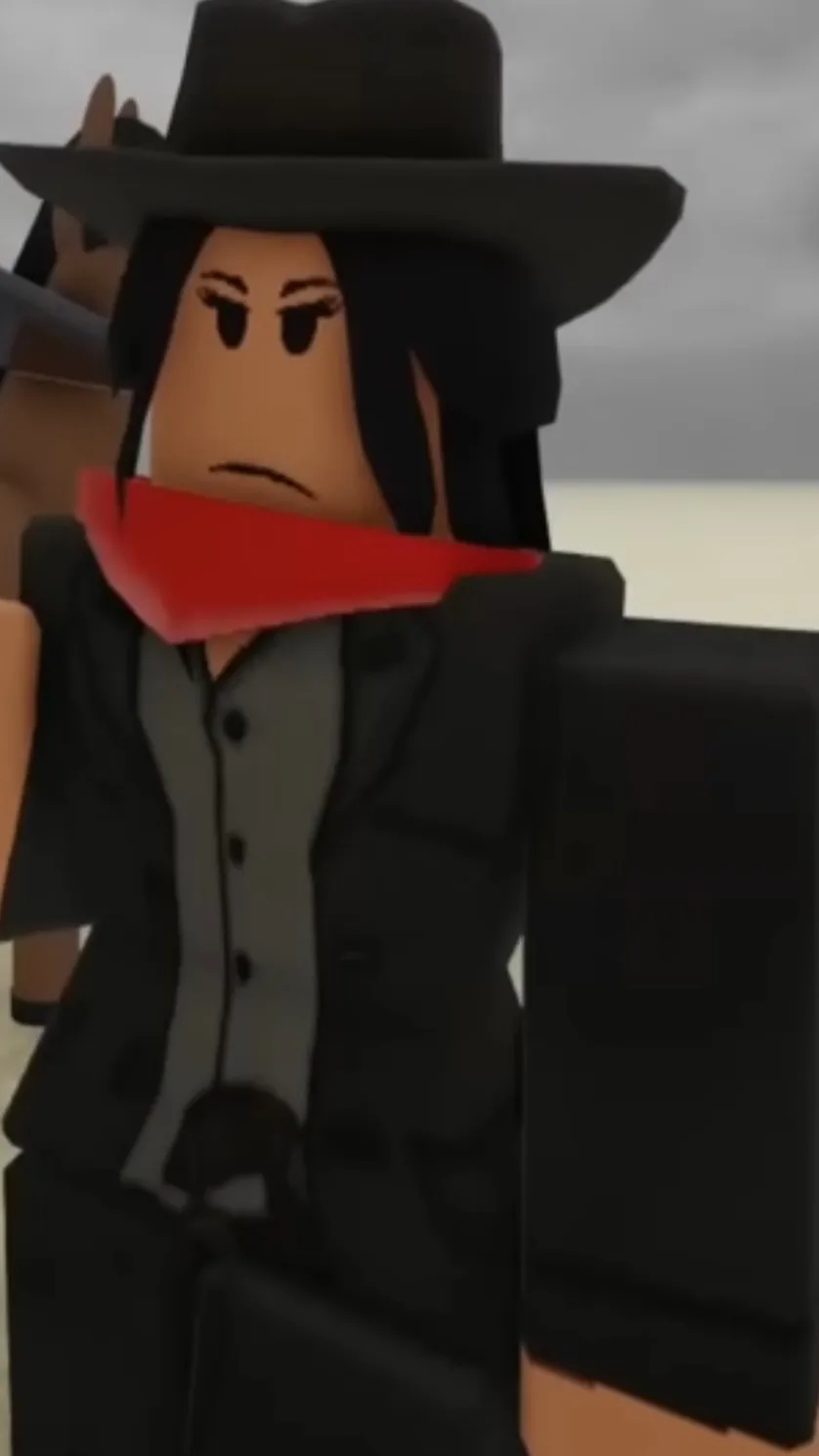 ai character: Outlaw Girl background