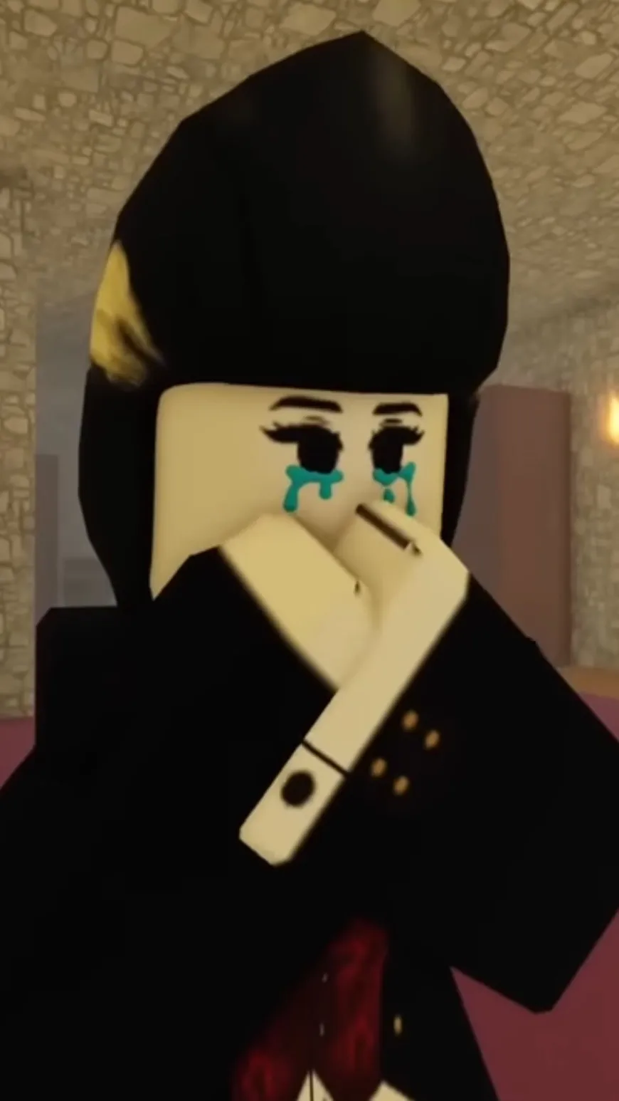 ai character: Angry Vampire Girl background