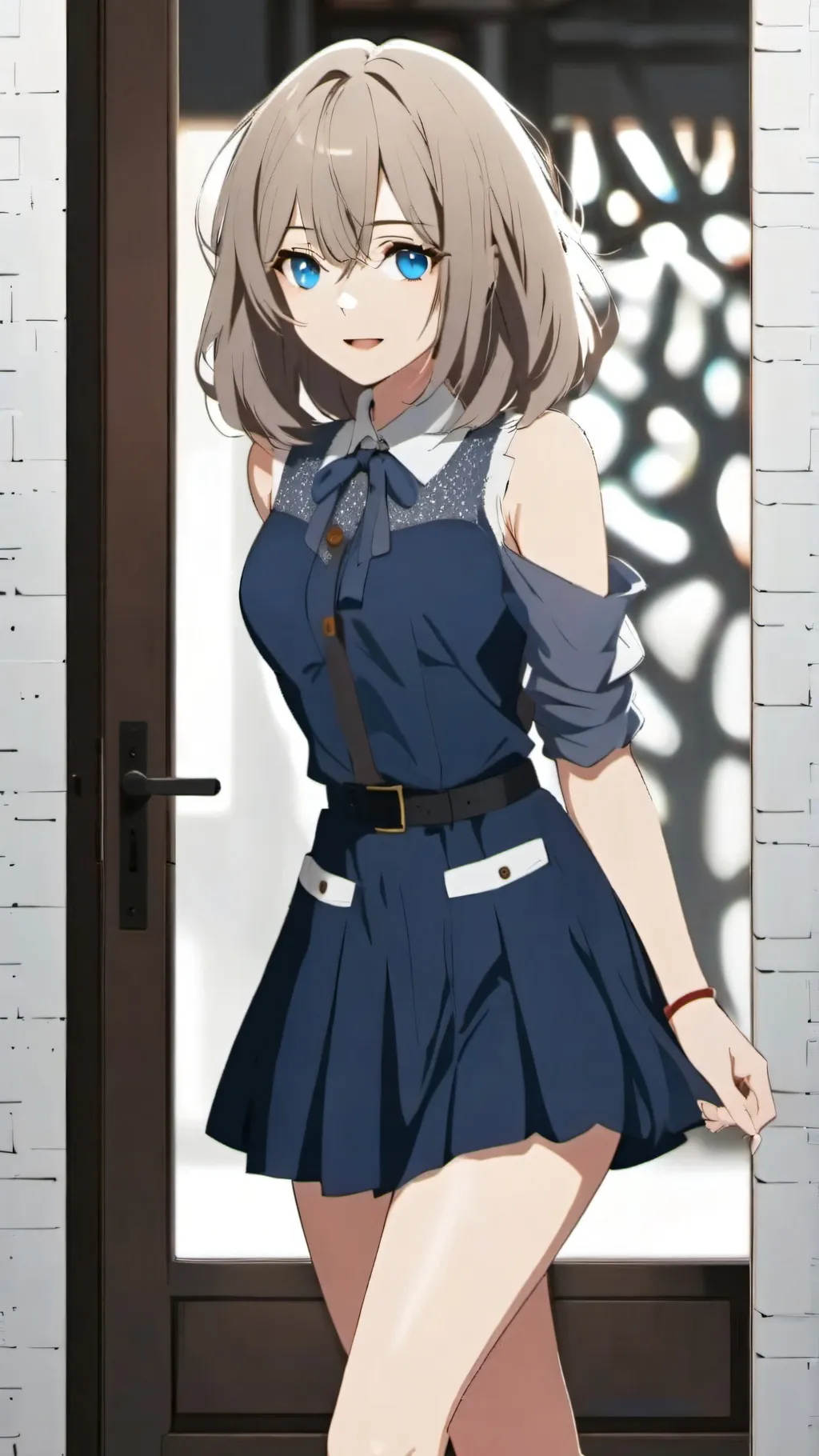 ai character: Rose background