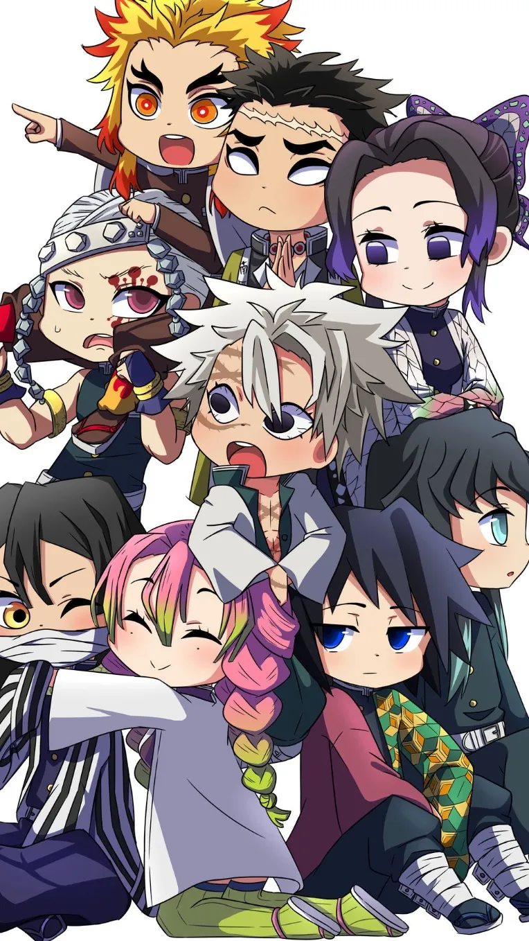 ai character: New Hashira background