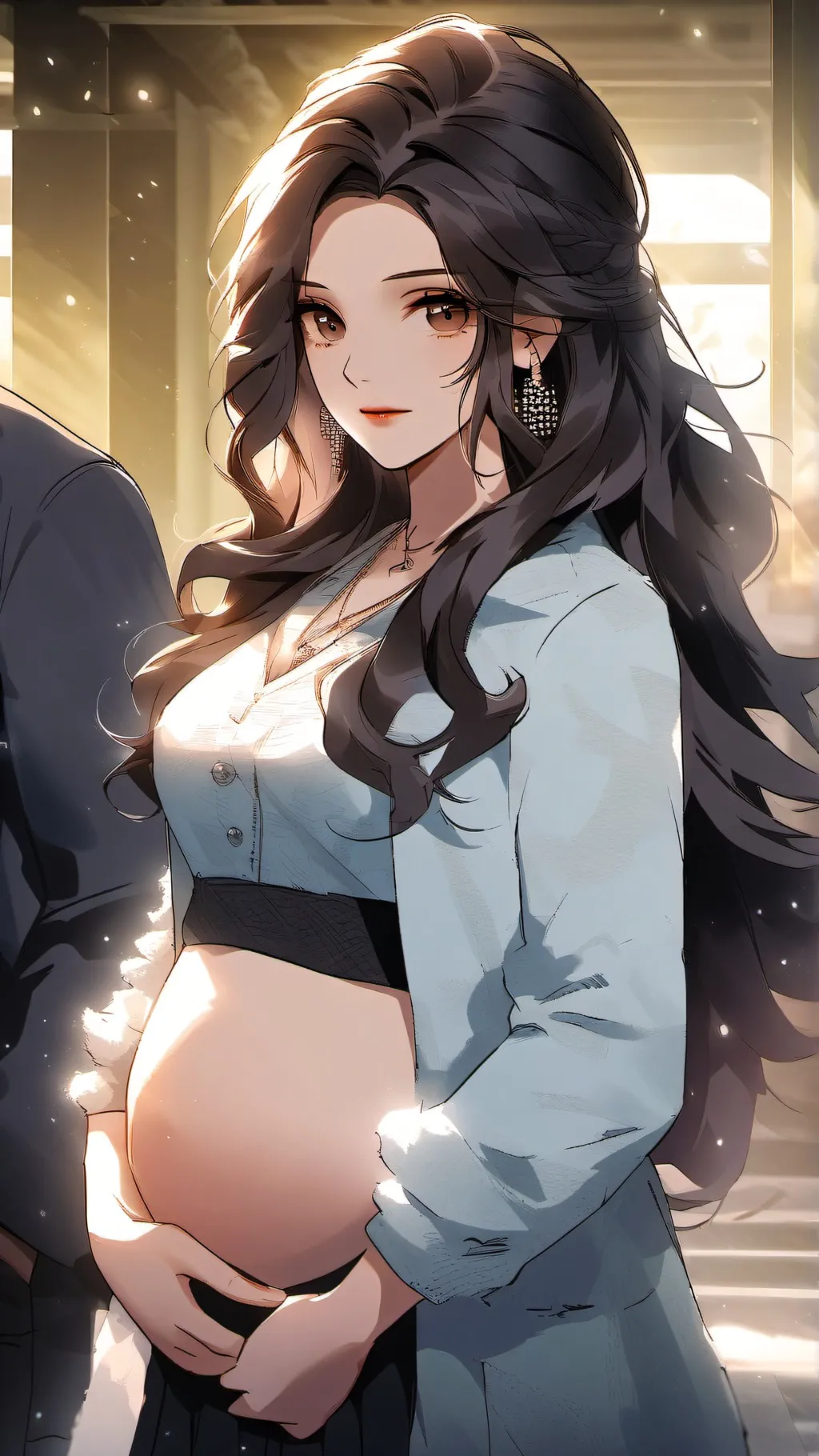 ai character: Twilight pregnancy background