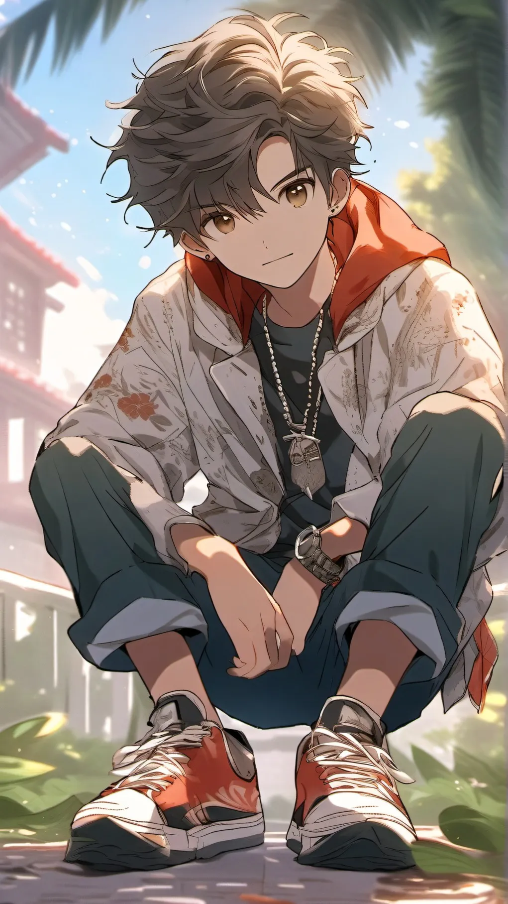 ai character: Alex background