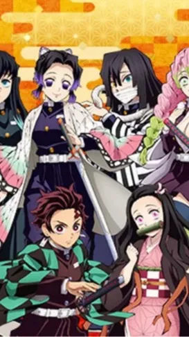 ai character: Demon slayer  background