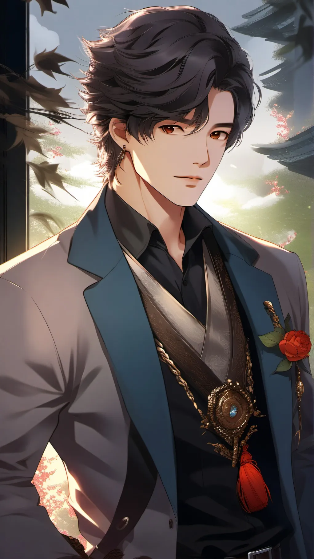 ai character: Teddy background