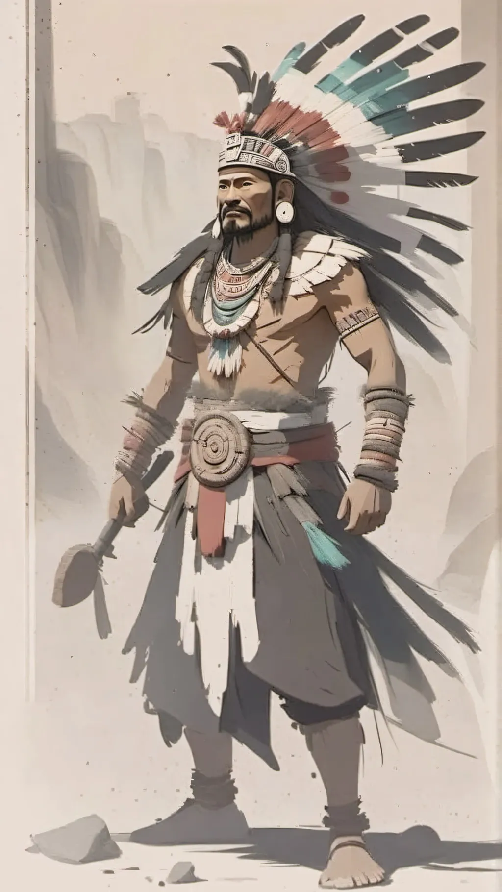 ai character: Chief Kaax background