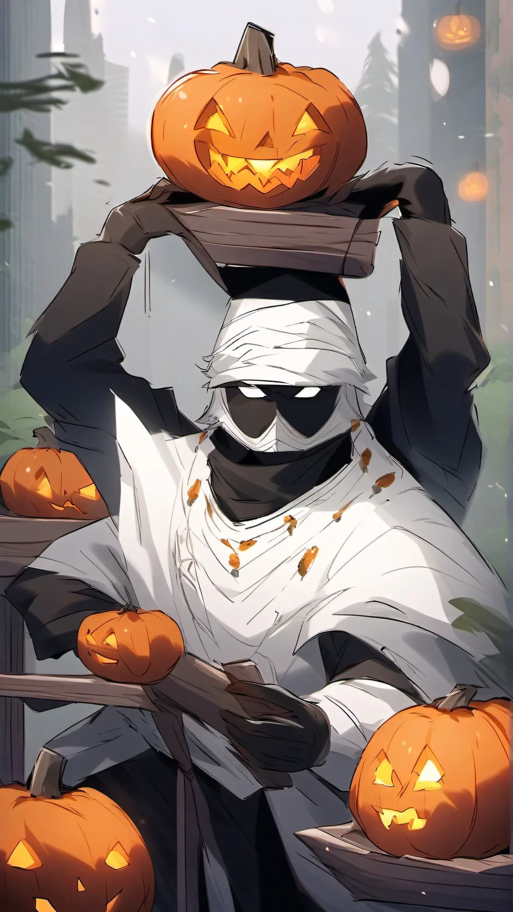 ai character: Skid and Pump background