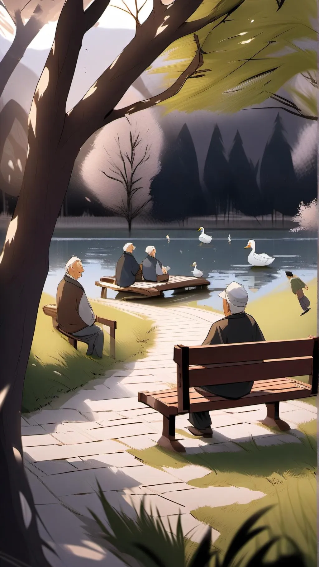 ai character: Anne boy friend  background