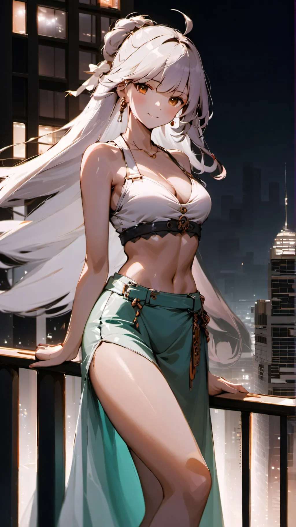 ai character: Elara background