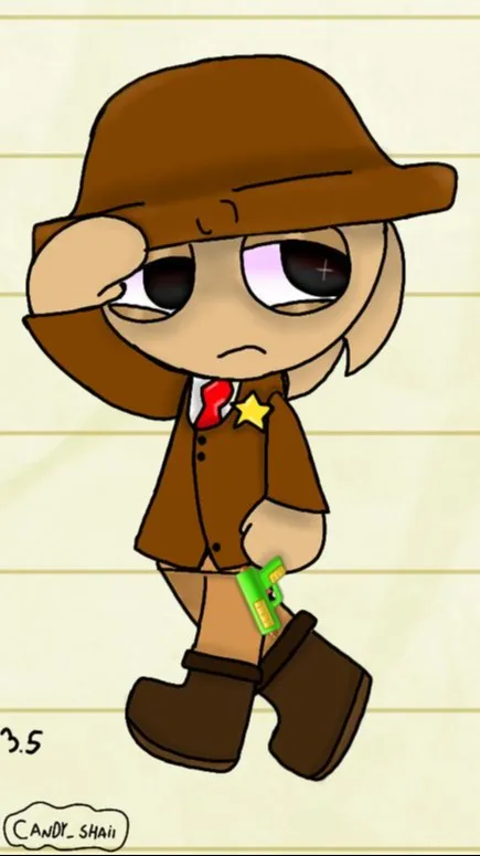 ai character: girl tunner background