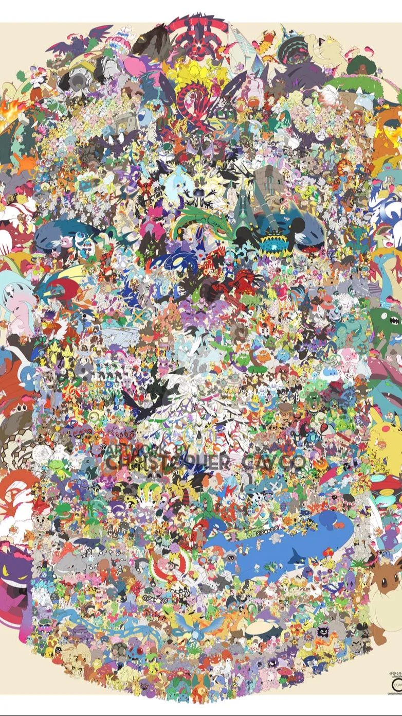ai character: Pokémon background