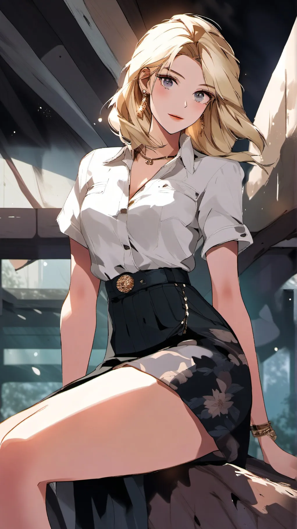 ai character: Léna background