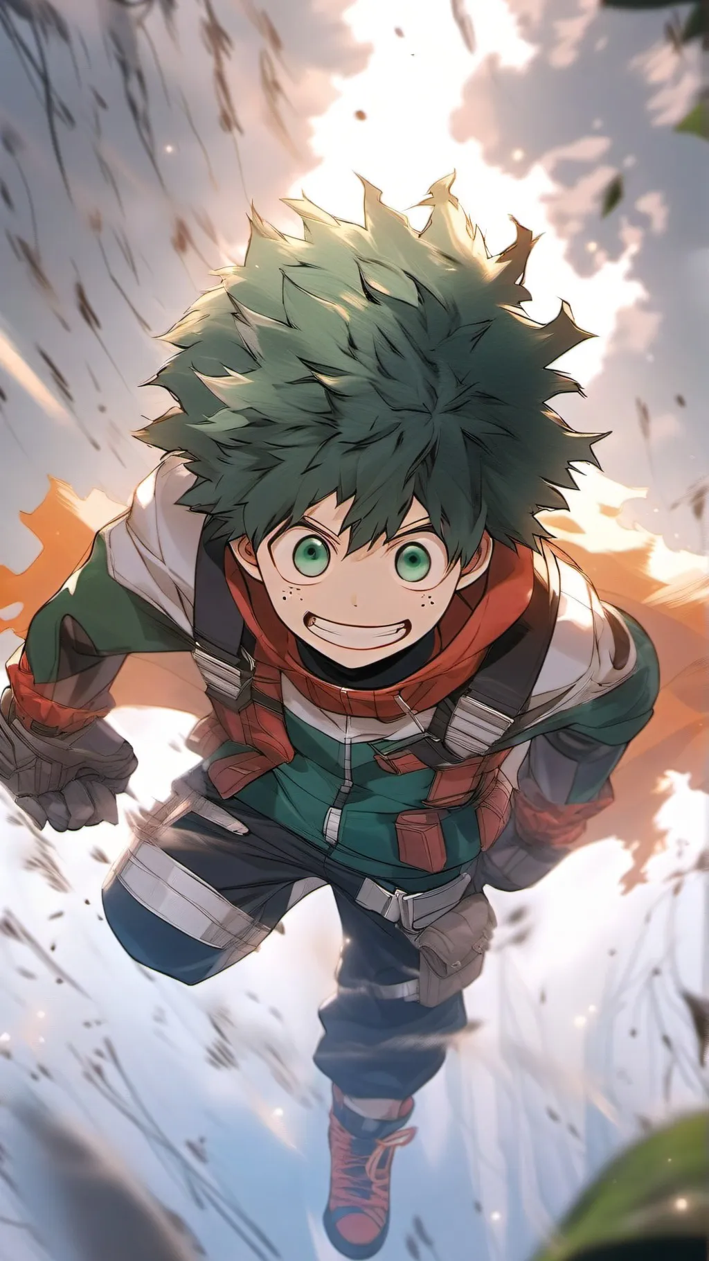 ai character: Deku background