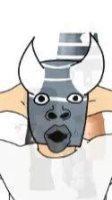 ai character: BUCKET BOI! background