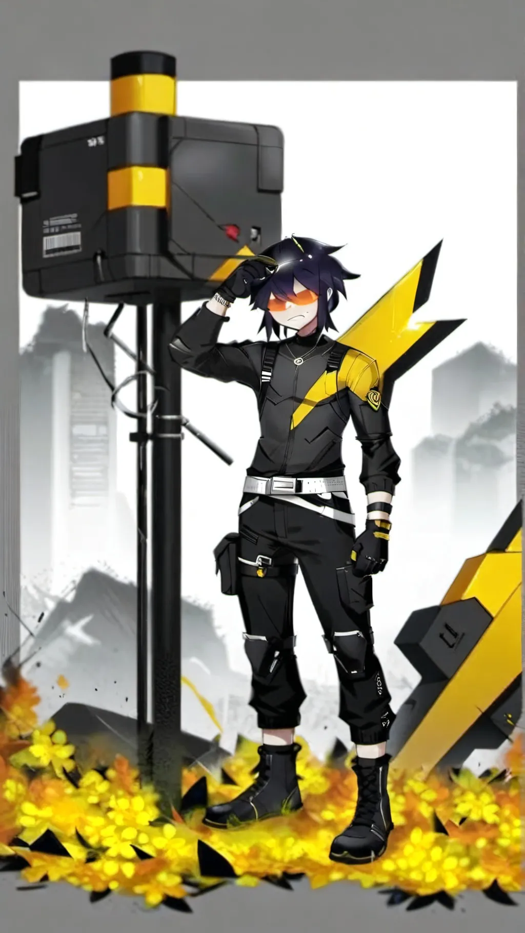 ai character: FPE X MHA background