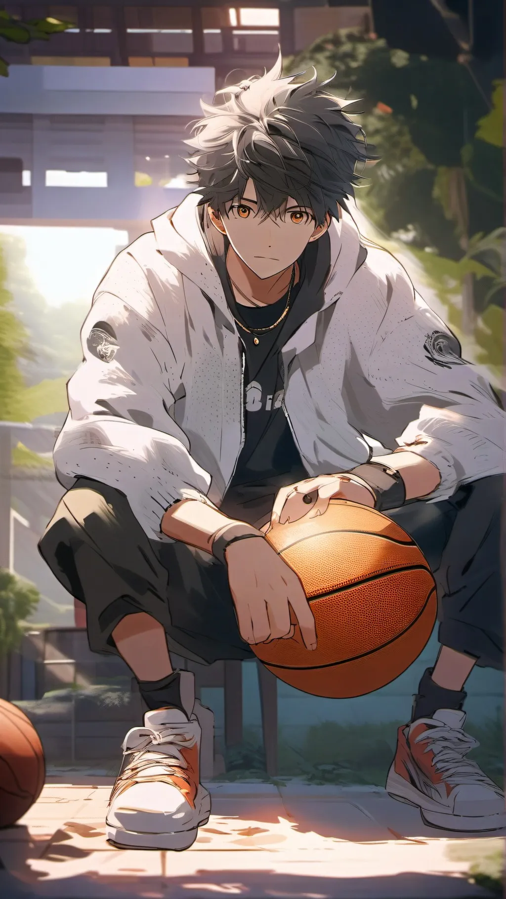 ai character: ‧₊˚🏀彡ִJake‧₊˚🏀彡ִ background