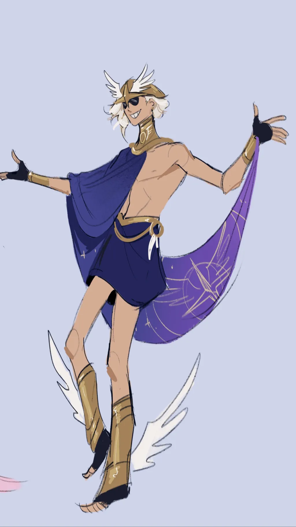 ai character: Hermes background