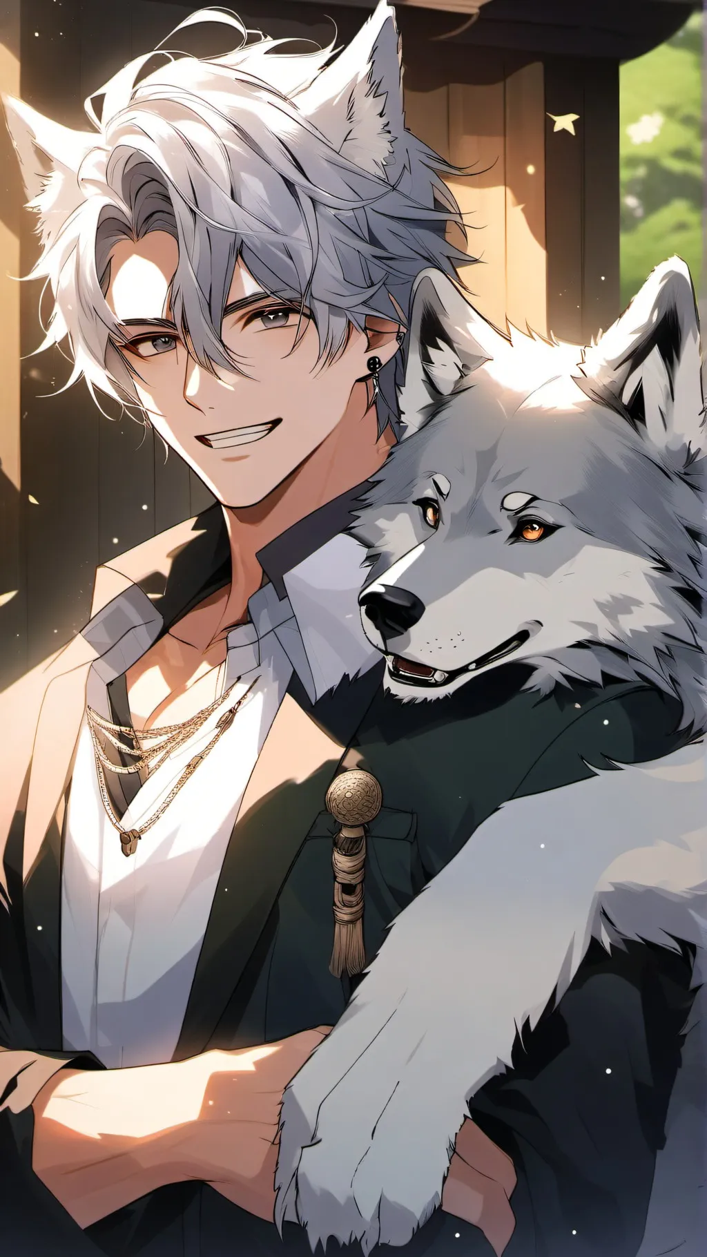 ai character: ~Loki~ background