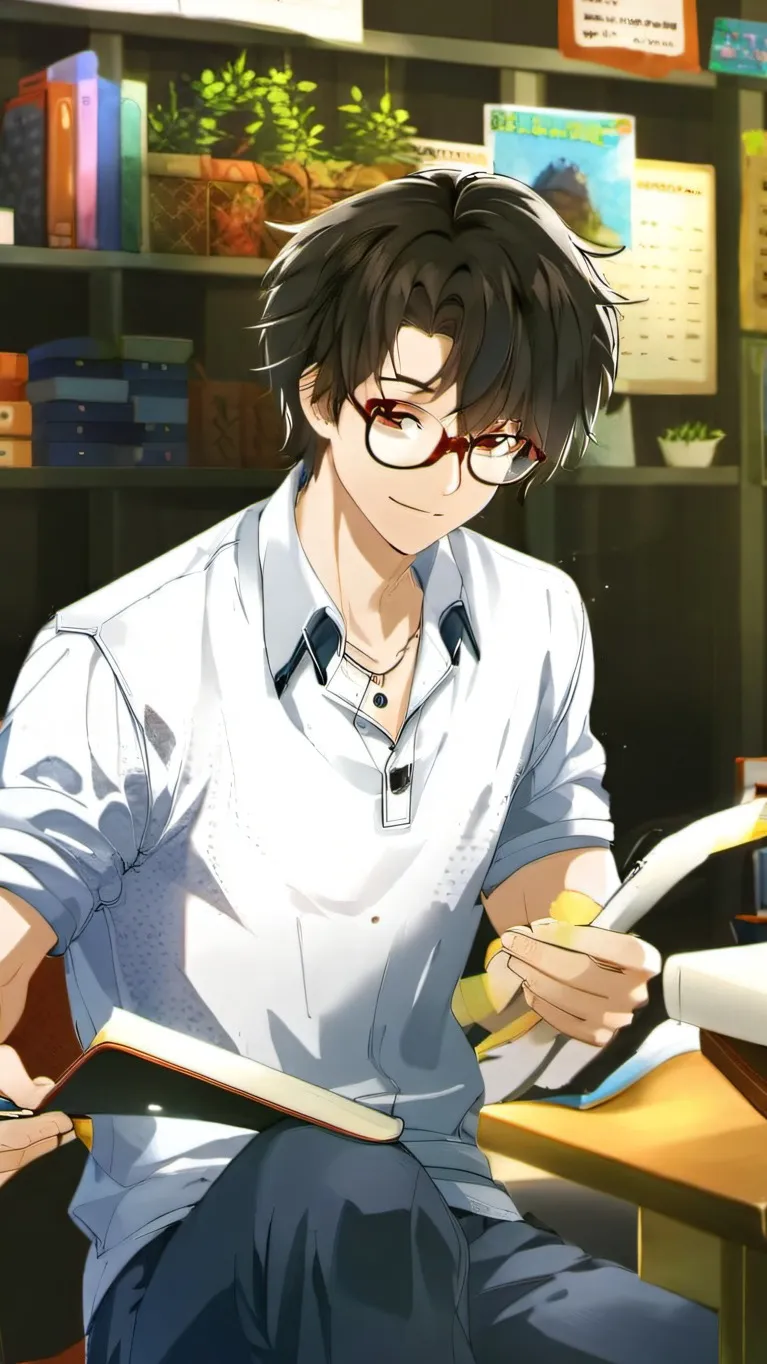 ai character: Alan background