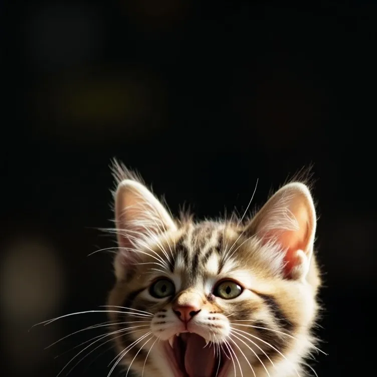 chat with ai character: Annoying kitten