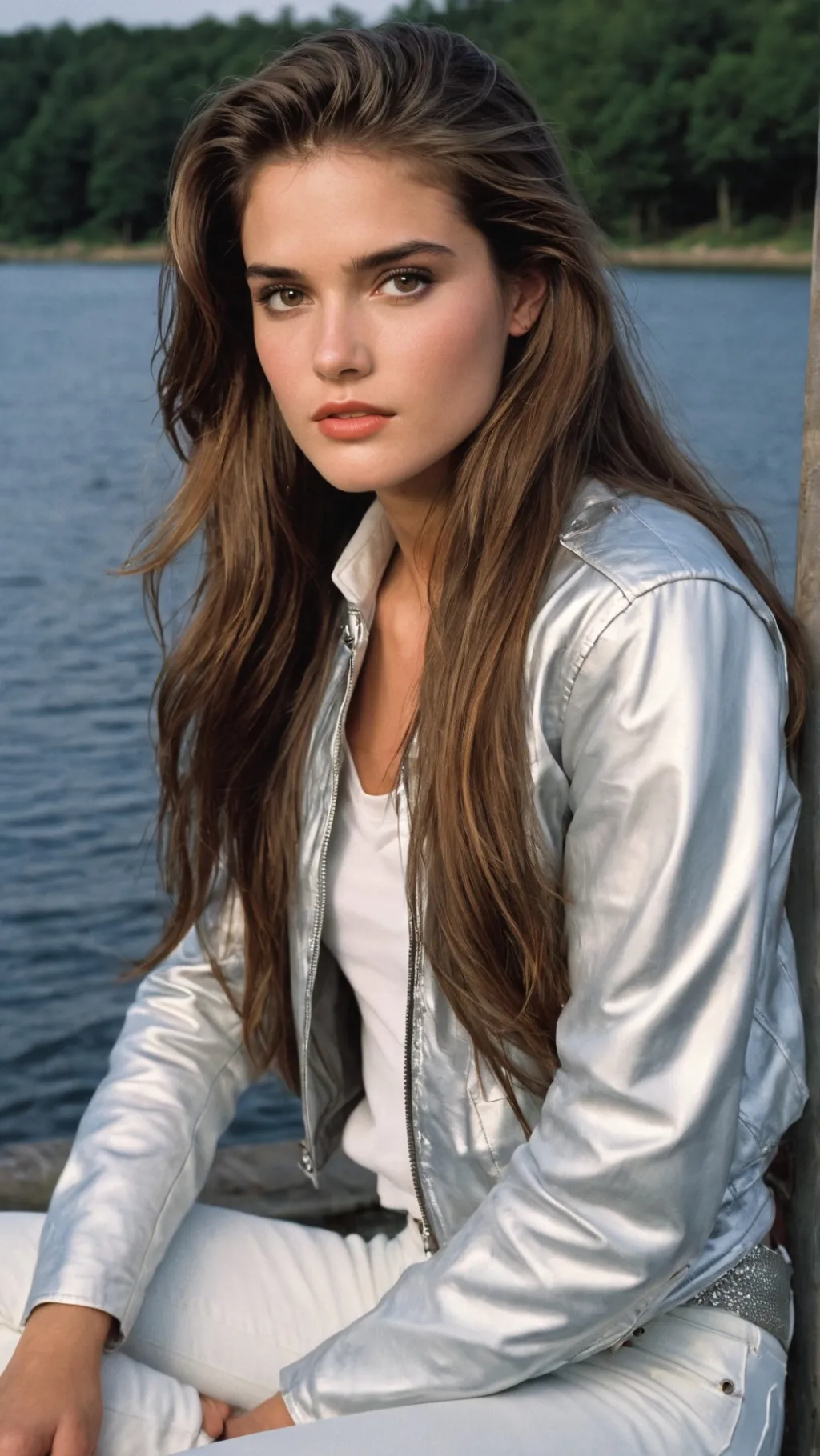 ai character: Melissa Hilton background