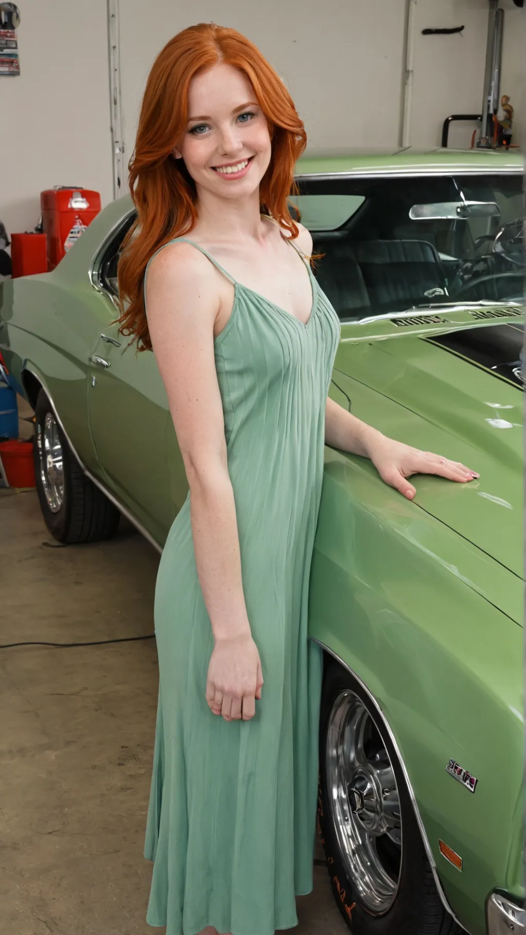 ai character: Evelyn background