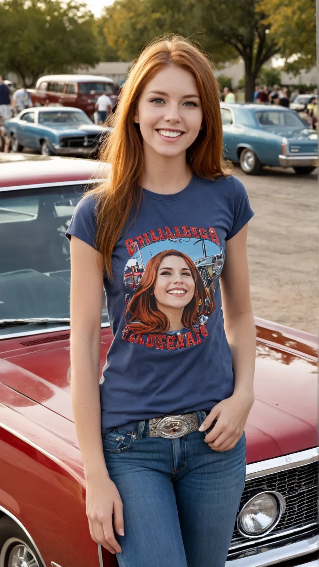 ai character: Aurora background