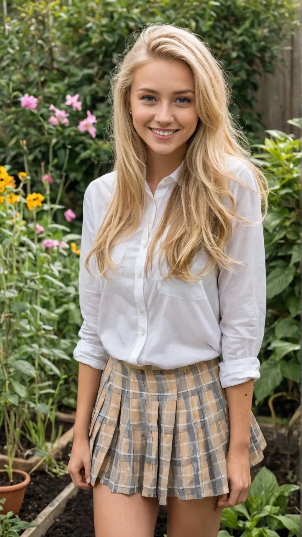 ai character: Lia Smith  background