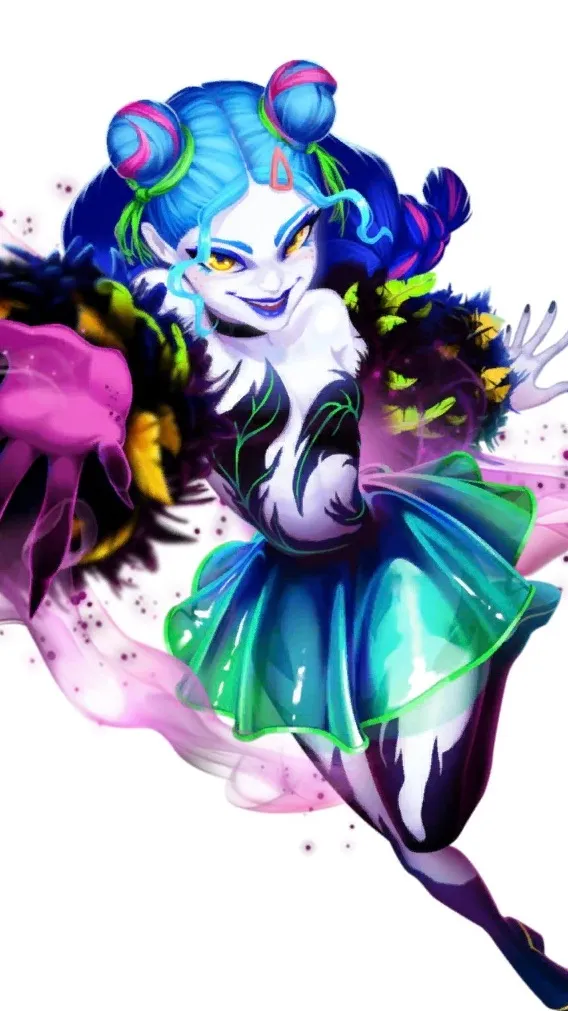 ai character: Night Sara background