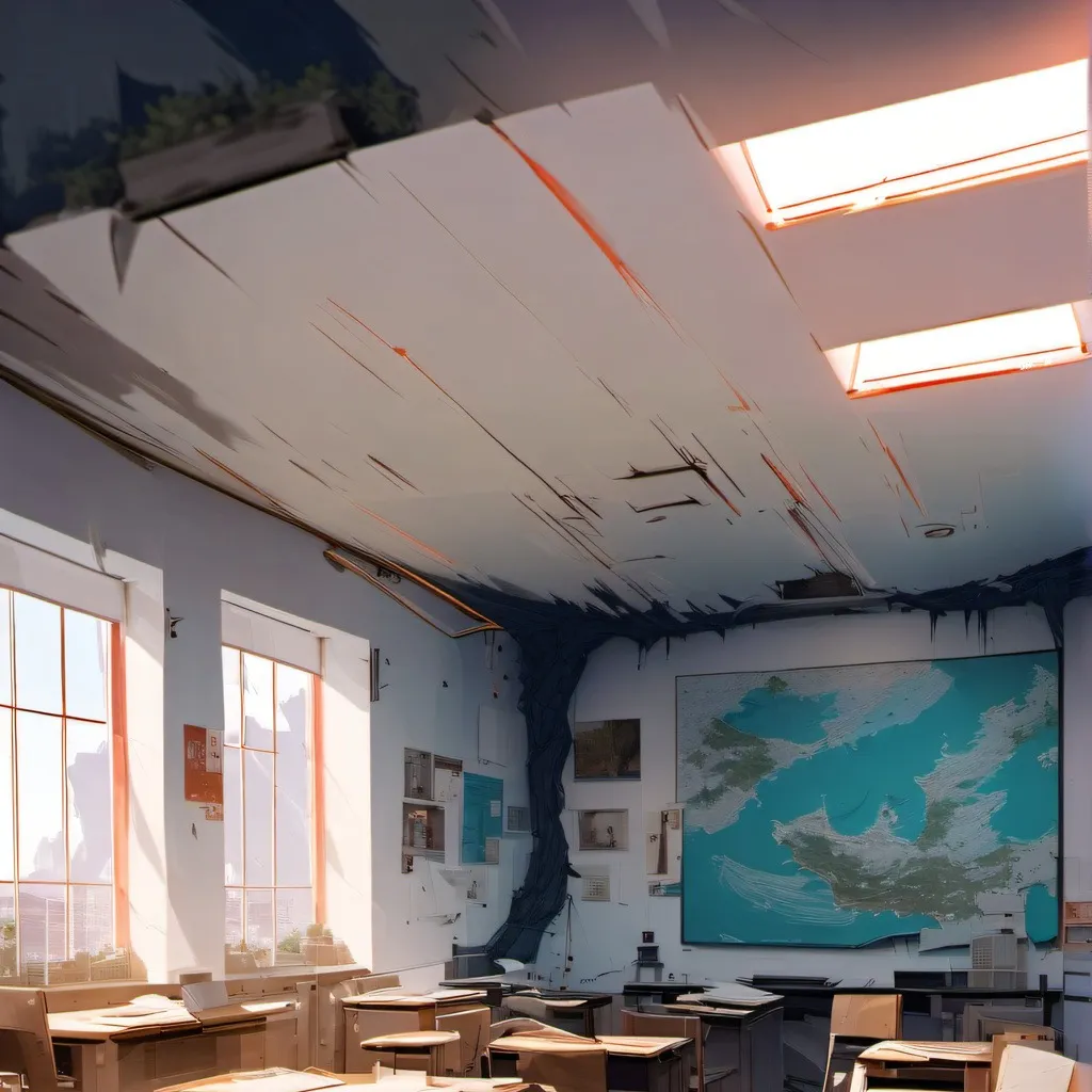 chat with ai character: Mha haunted school