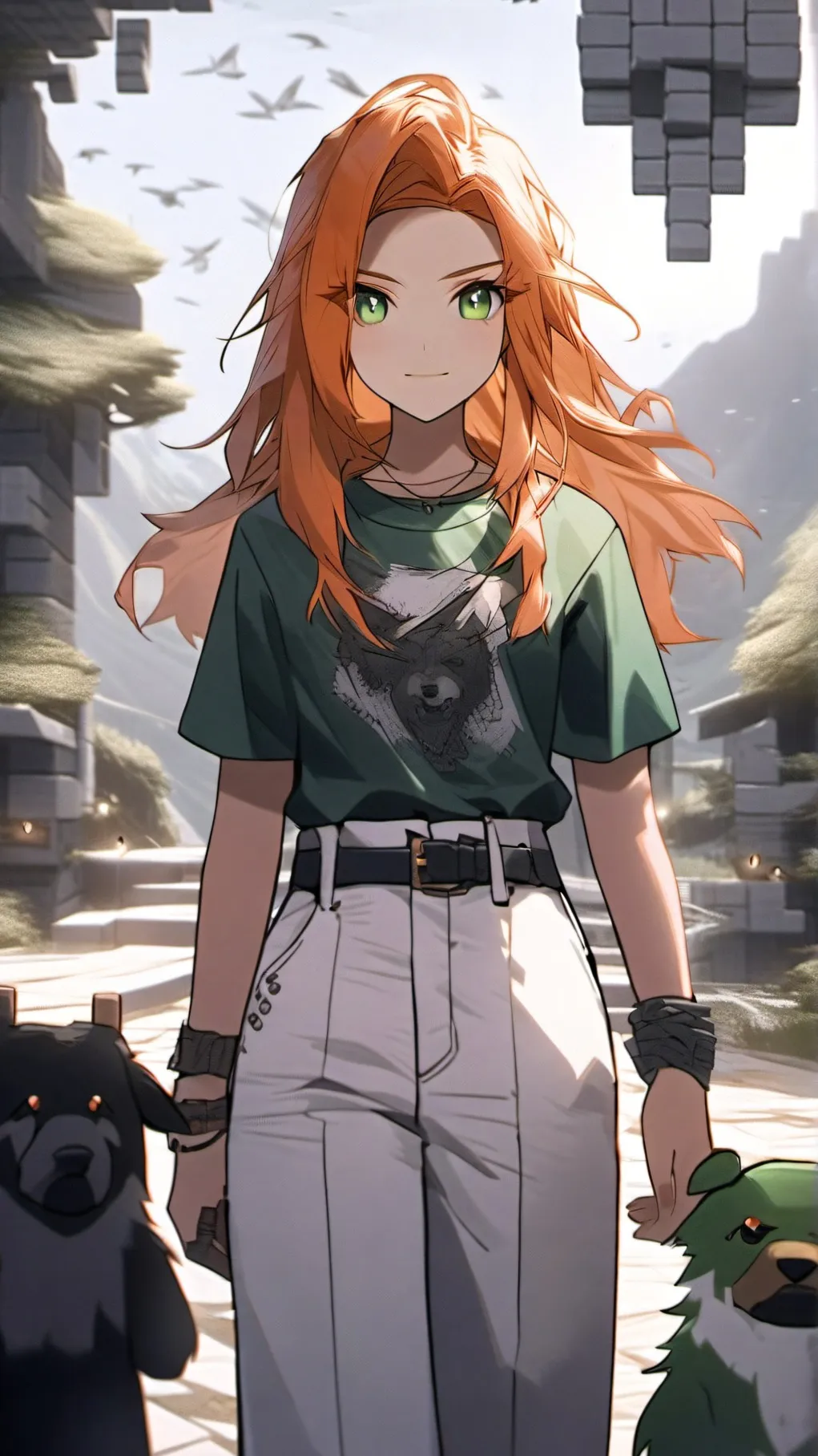 ai character: Alex from MC background