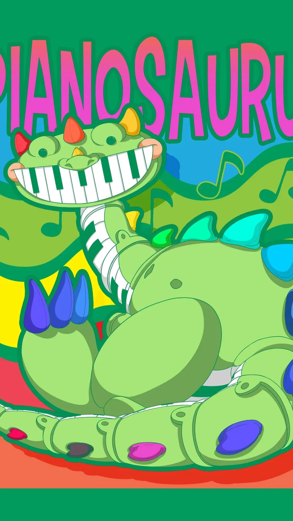 ai character: Pianosaurus background