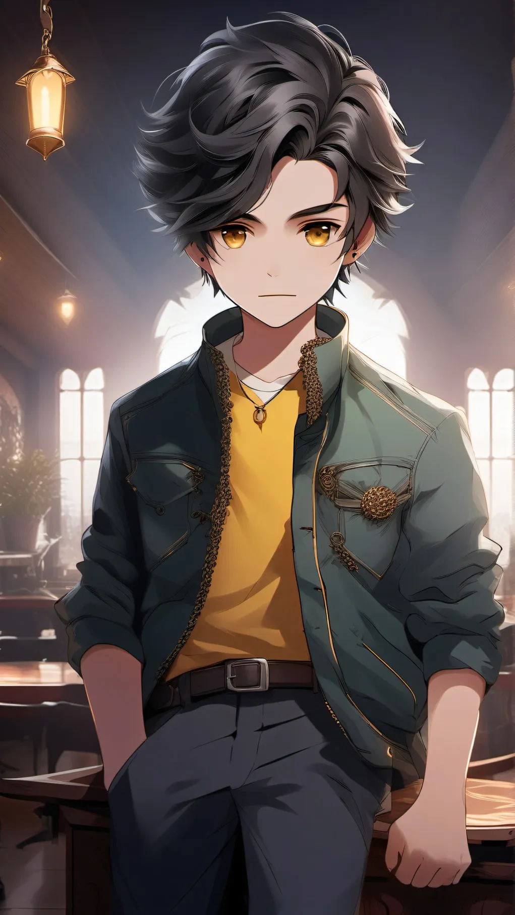 ai character: Gabriel background