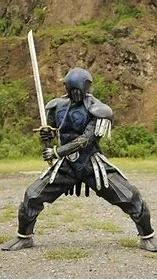 ai character: Ninja background