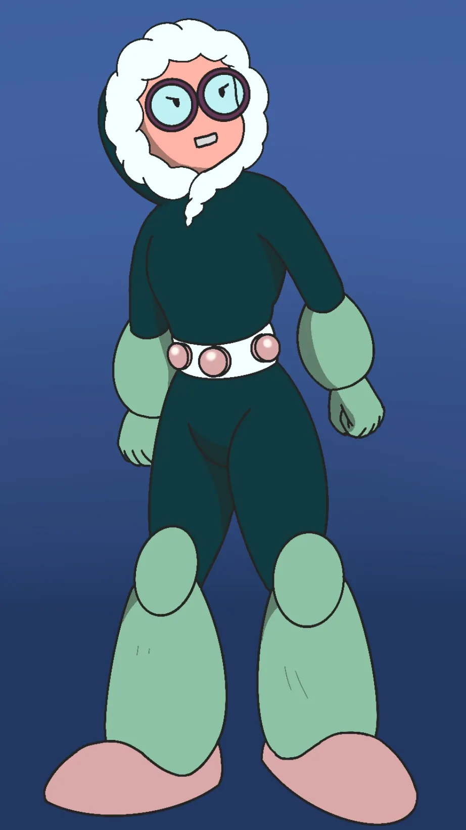 ai character: RubySpears Ice Man background