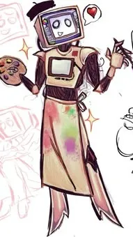 ai character: P.AI.nter background