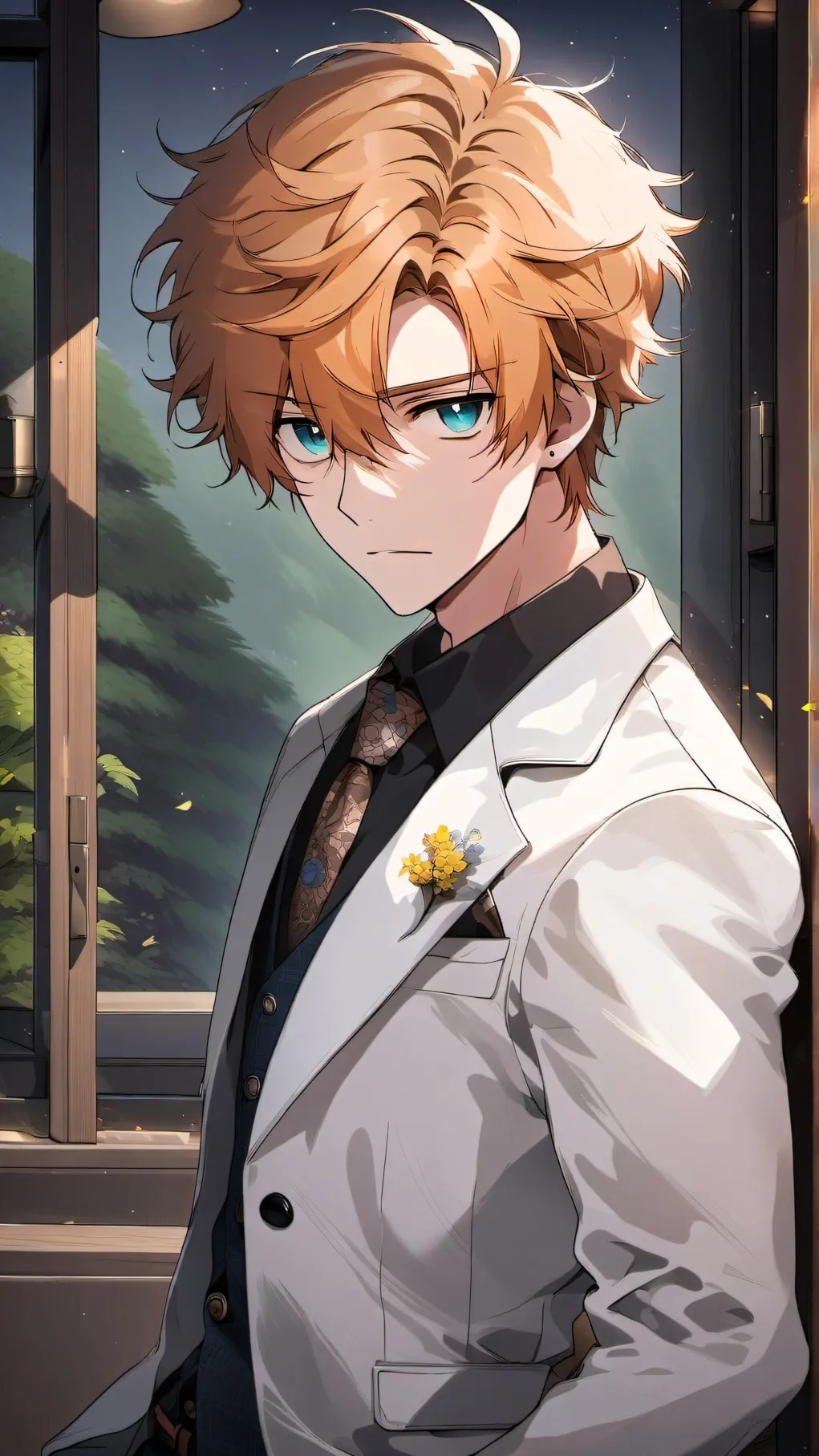 ai character: Leo background