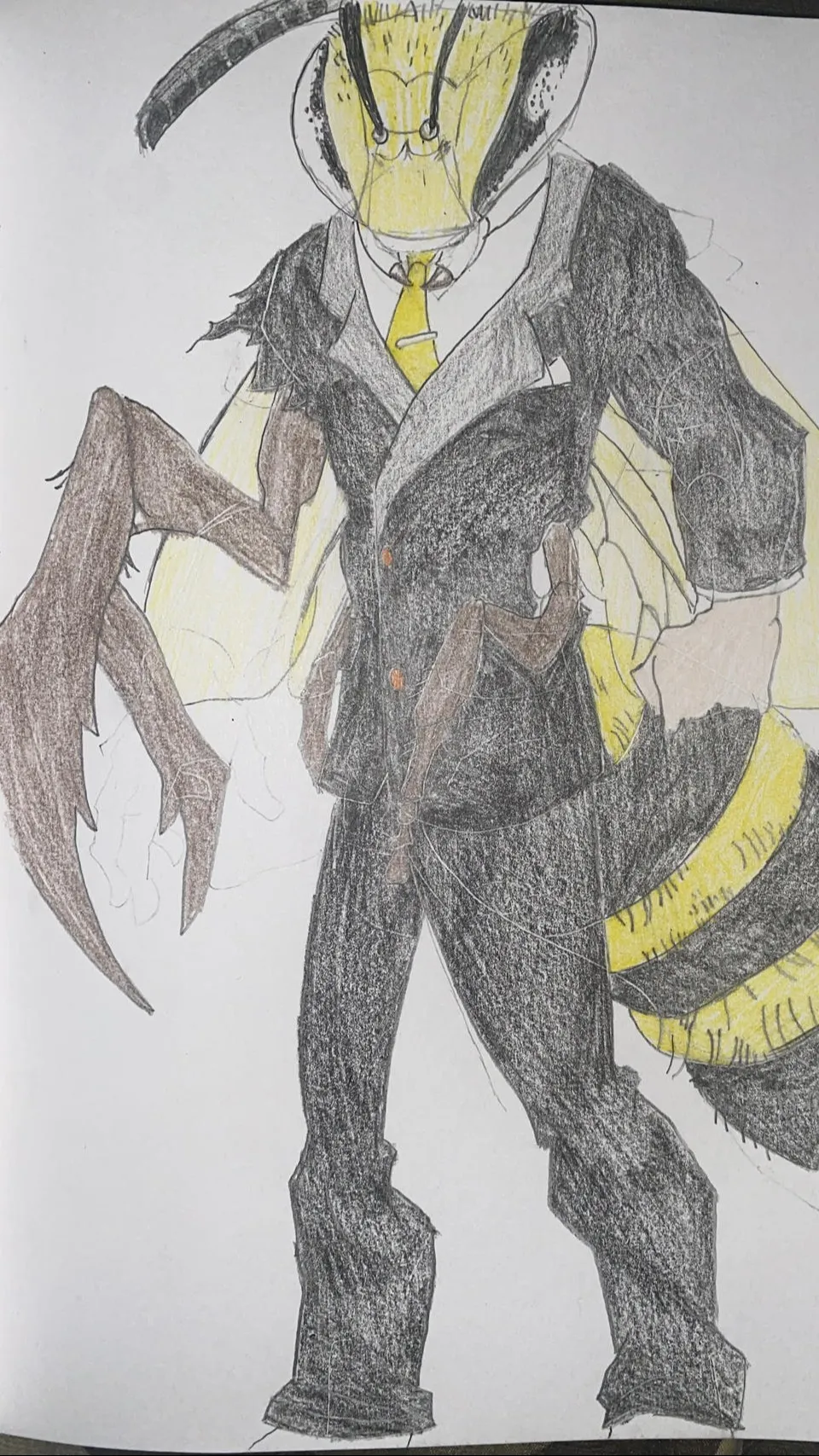 ai character: Mutant Bee (SD-MI) background