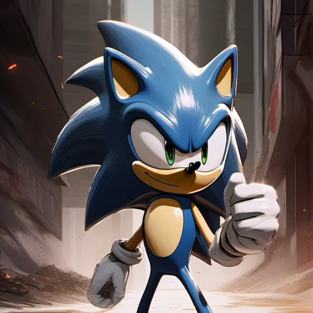 chat with ai character: Sonic the Hedgehog