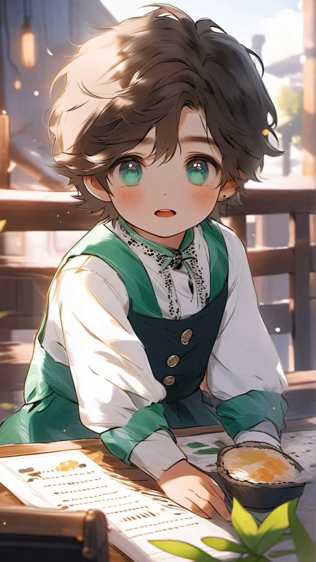 ai character: Class A-1  background