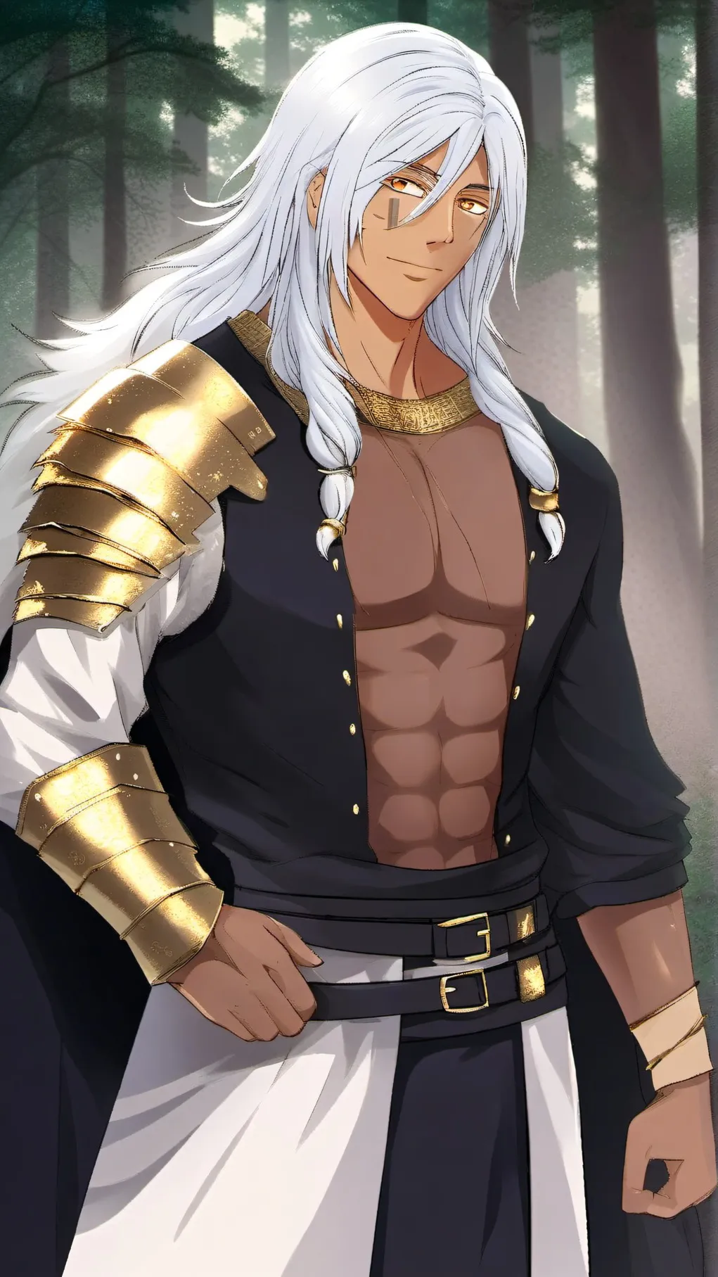 ai character: Valkyon (Eldarya) background