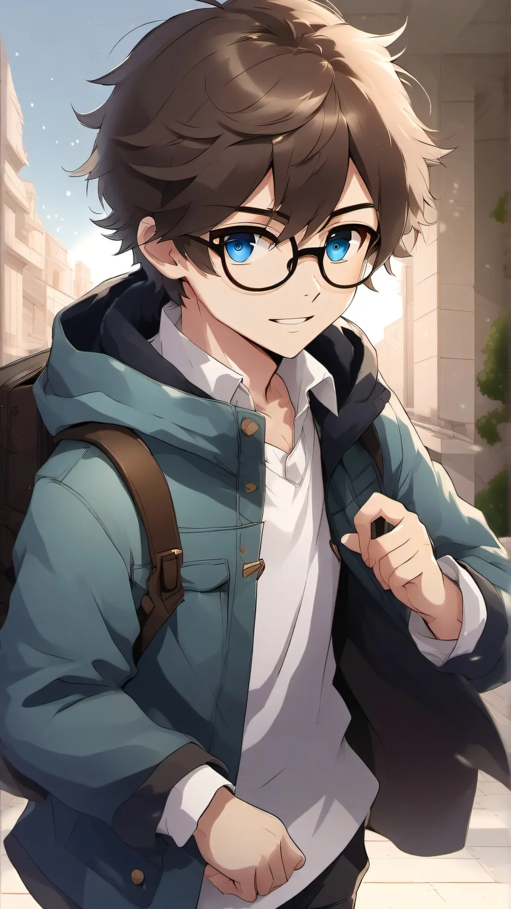 ai character: Francs  background