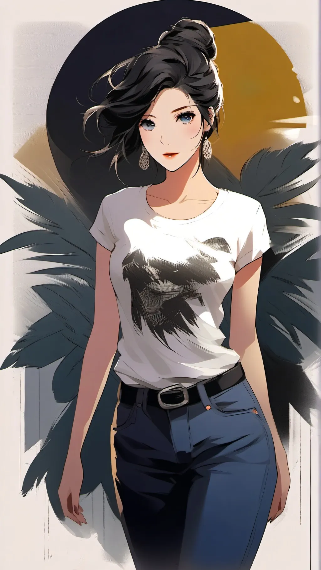 ai character: Nice teacher  background