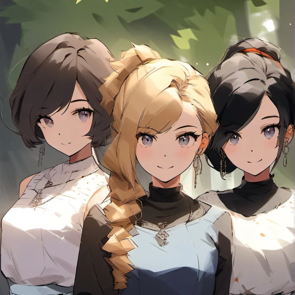 chat with ai character: The drama trio 