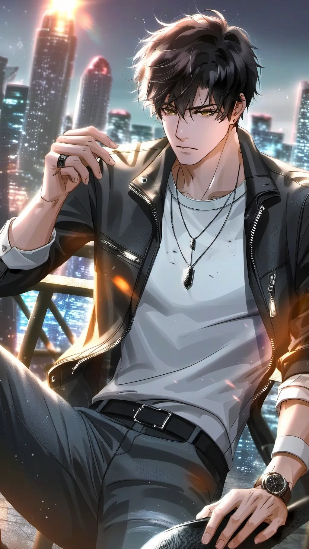 ai character: Daniel background
