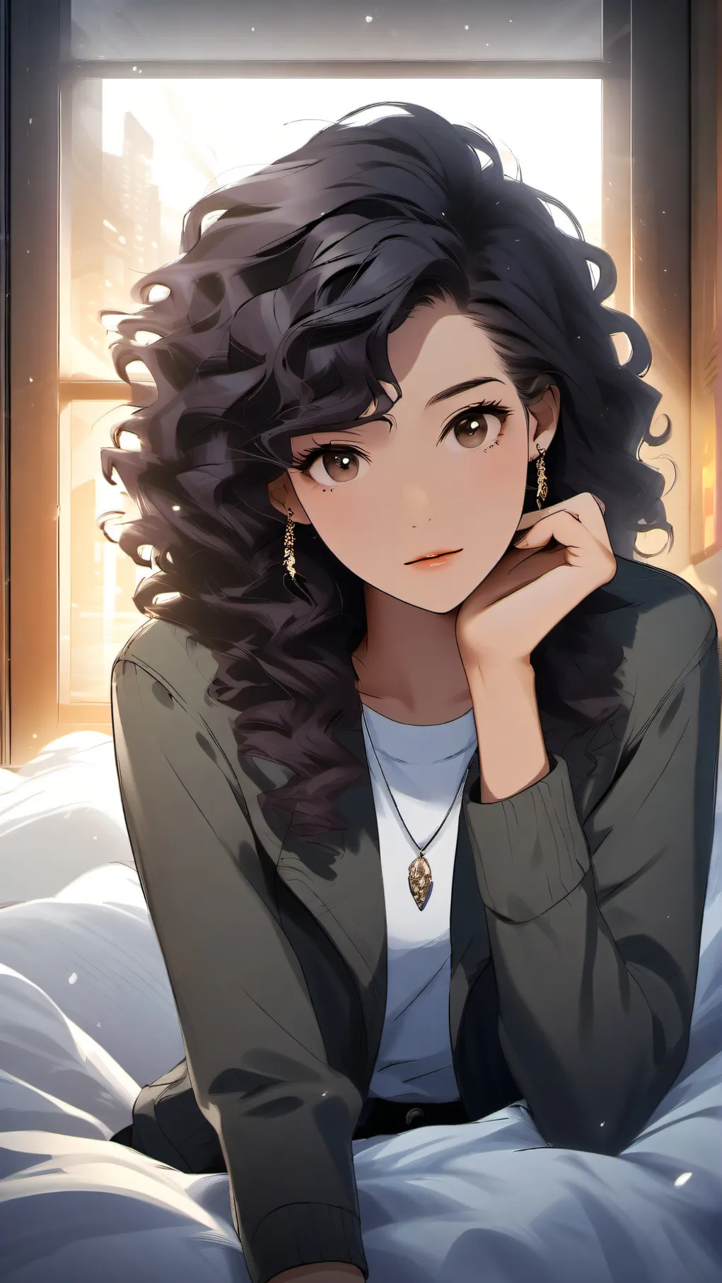 ai character: Olivia background