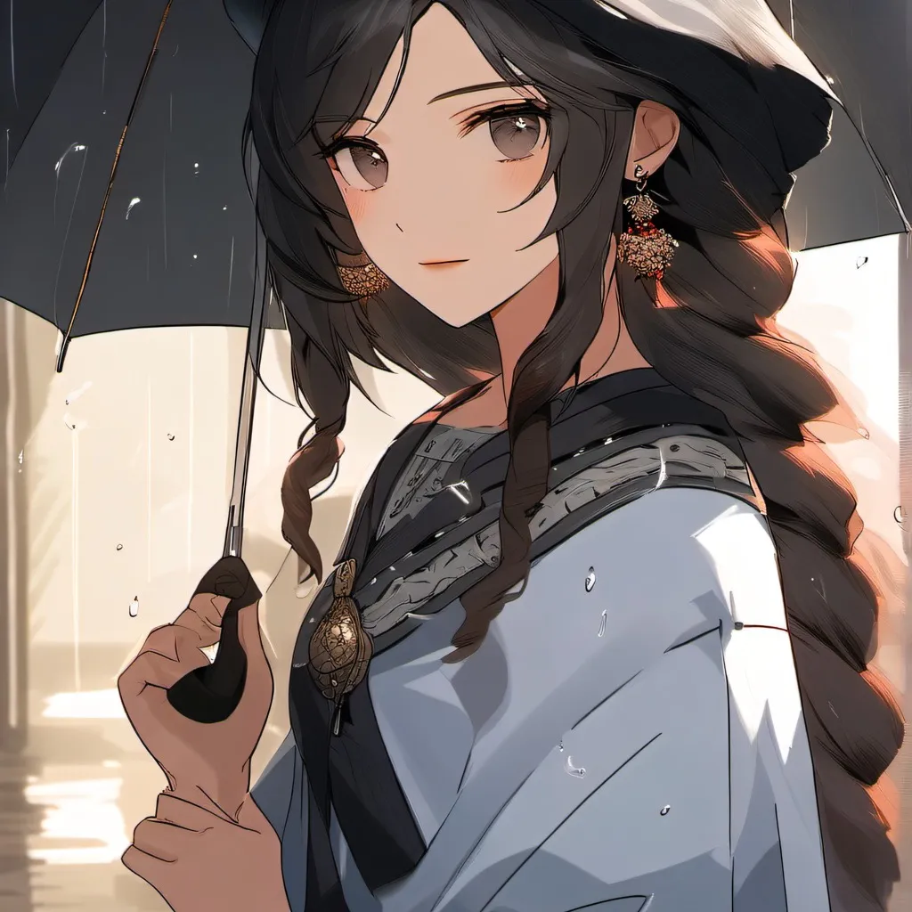 chat with ai character: Rain but dw! 