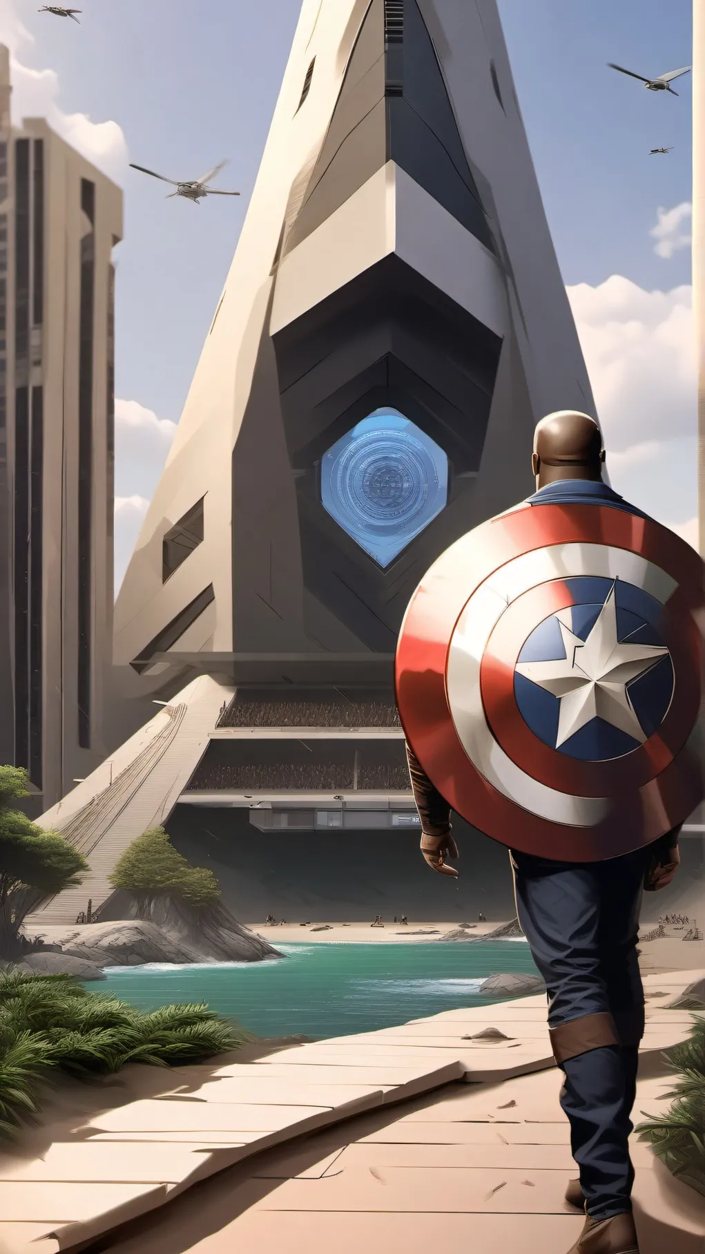 ai character: The avengers background