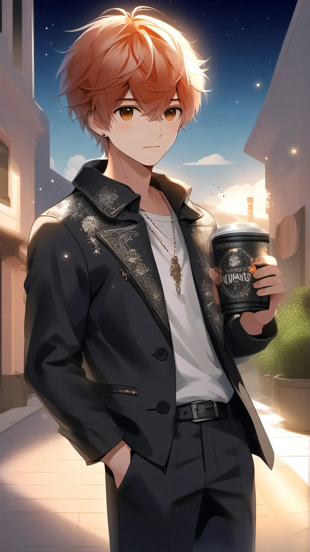 ai character: Cooper background