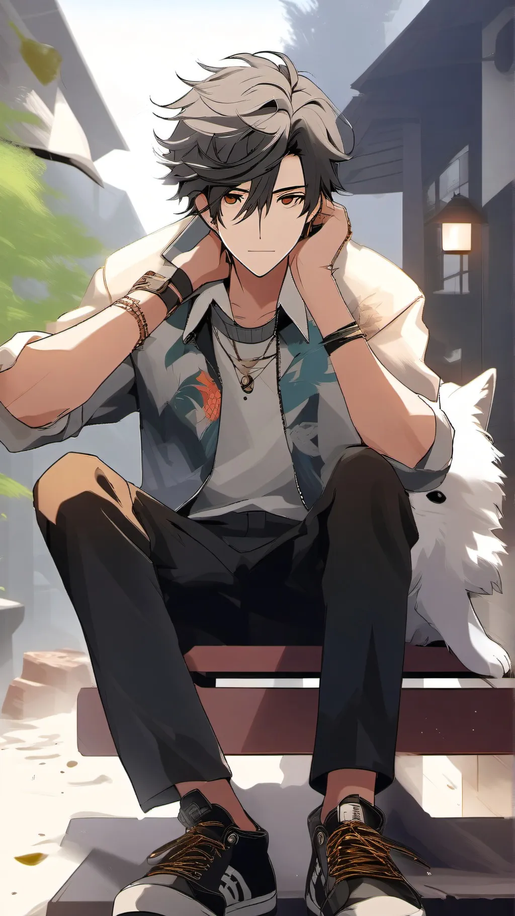 ai character: Gage background